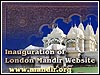 Inaguration of London Mandir Website www.mandir.org