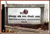 The 60-acre IRMA (Institute of Rural Management, Anand) Campus