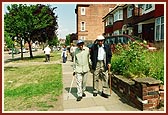 93 year old devotees walked for 10 km.