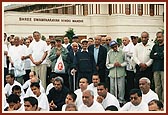 Devotees who participated in the Sponsored Walk