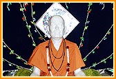 Brahmaswarup Shastriji Maharaj in Akshar Deri