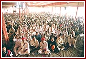 Devotees during the celebration 