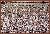 Children wave the Indian flag