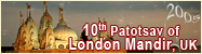 10th Patotsav of London Mandir, UK