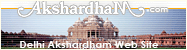 Delhi Akshardham website