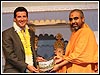 Sebastian Coe's visit to London Mandir, UK