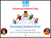 ‘Putting Children First’ Celebrating Universal Children’s Day, London, UK
