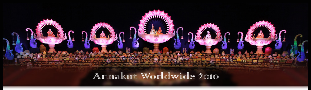 Annakut Celebration with Pramukh Swami Maharaj, Gondal
