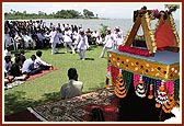 Celebration of Jal Jilhilni on the banks of Lake Victoria
