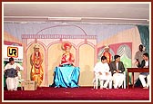 Kampala Yuvak Mandal performing the cultural program‘Satsang Gangotri’ 