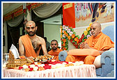 Swamishri's morning puja
