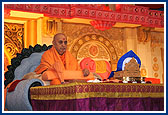 Swamishri's morning puja