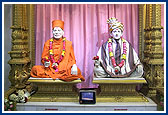 Brahmaswarup Yogiji Maharaj and Brahmaswarup Bhagatji Maharaj