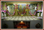 Murtis in the mandir