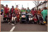 Even the youngest of children participate in the Rath Yatra