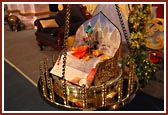 Harikrishna Maharaj on the scales