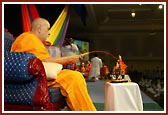 Swamishri colours Harikrishna Maharaj