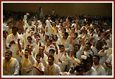 Kishores in joyous mood at the end of the Fuldol festival