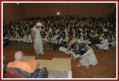 Bal co-ordinators perform a drama