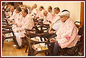 Facilities were also available for the elderly to perform the rituals