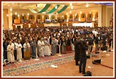 Thousands of members of the Indian community and representatives from over 900 South East Asian organisations join in the two minutes silence for the victims of the tsunami