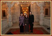 (right to left) Mrs Kennedy, Hon. Sarah Teather MP and Baroness Sarah Ludford MEP for London