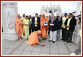Walk initiated with Vedic prayers