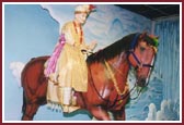 Shreeji Maharaj on Manki