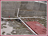 Basement before pouring  