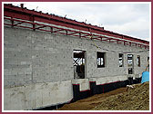 Haveli steel structure work in progress  