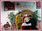 Children performing drama 