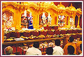 Annakut offered before Murtis