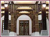 Main foyer of Haveli 