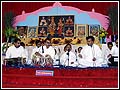 Singing devotional songs