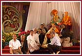 Trustees of BAPS North America garland Swamishri