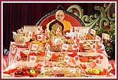  Swamishri is invited to Canada by devotees with sweets