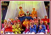 Swamishri with kishores