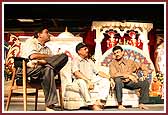  The San Jose mandal performs a drama illustrating the necessity of maintaining family values 