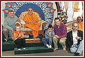 Swamishri and the large-format film team