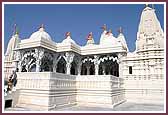 The Mandir seen from different perspectives