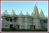 The Mandir in different atmospheres