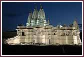 The Mandir in different atmospheres