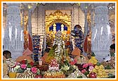 Annakut at BAPS Shri Swaminarayan Mandir, Houston