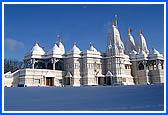 Chicago Mandir Winter Moods 