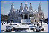 Chicago Mandir Winter Moods