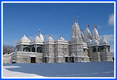 Chicago Mandir Winter Moods