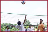 Balaks compete in a volleyball tournament 