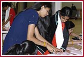 Kishoris take part in Decorative Arts workshop