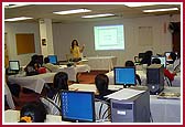  Kishoris attending Multimedia class