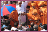 BAPS Shri Swaminarayan Mandir, Atlanta, GA, Stambh Sthapan Vidhi 
